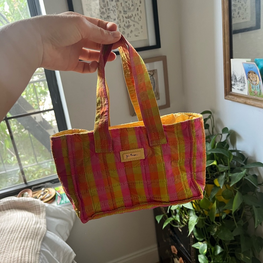 Colorful Striped Women's Tote Bag
